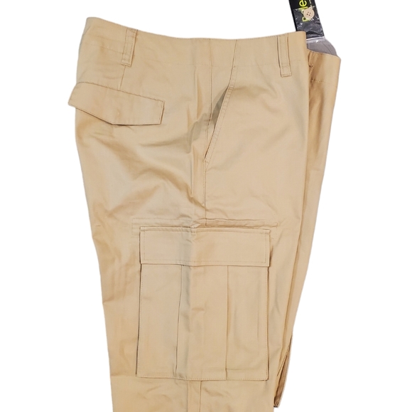 Baleno Mens Beige Cargo Jogger Pants Size XL - Picture 10 of 12
